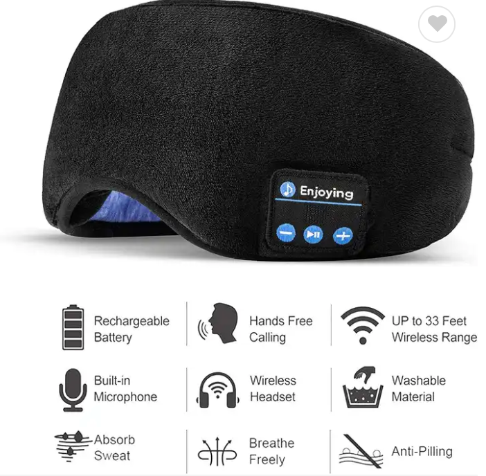 Nuevo Antifaz Sleep Tunes Pro para Dormir